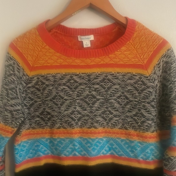 Sundance Women’s Emily Jane Pullover Lambswool Blend Sweater Size Small - Picture 3 of 12